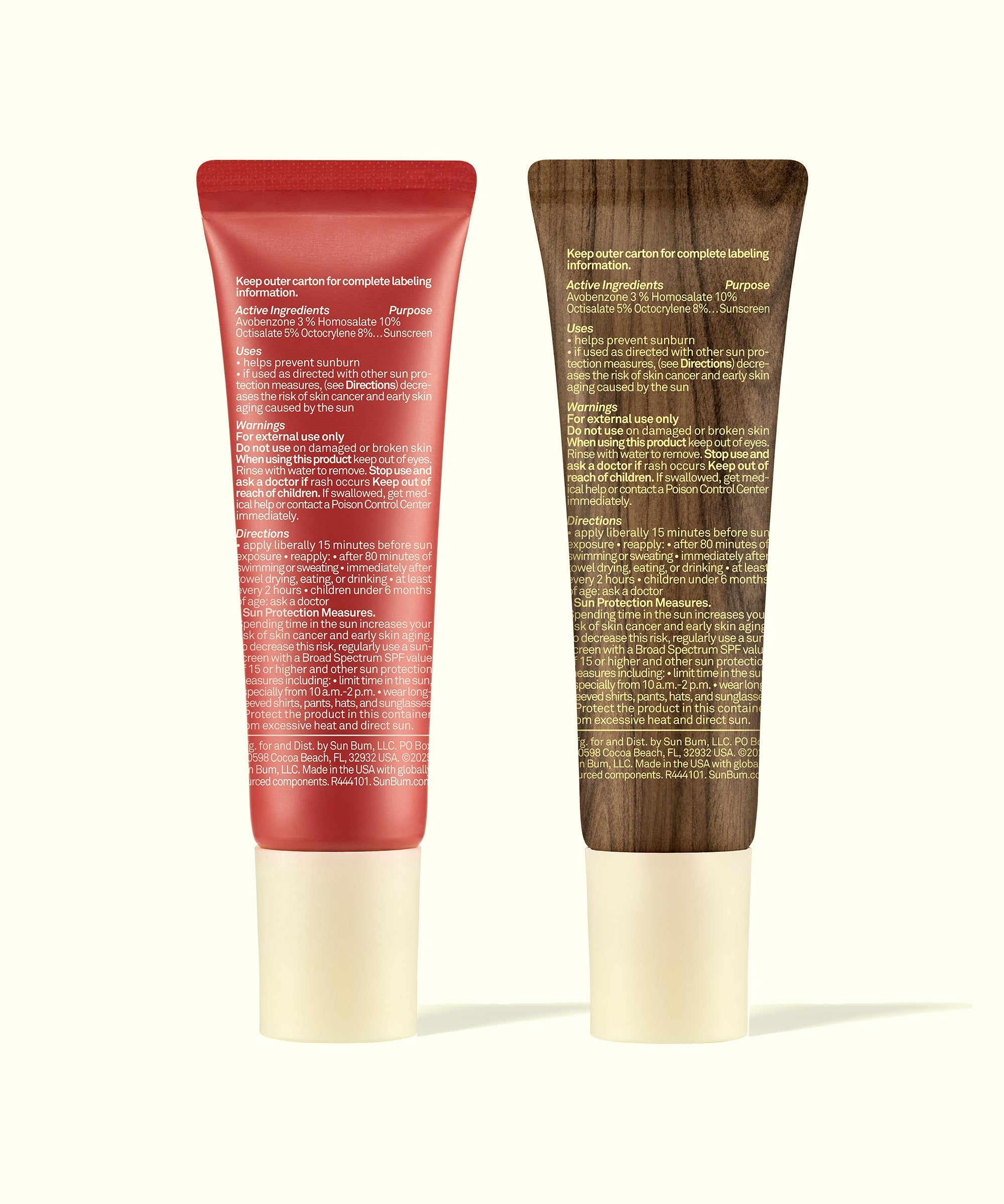 Lip 30 Duo: Clear + Bonfire